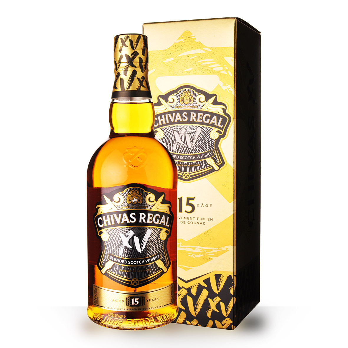 CHIVAS REGAL Pack 18 ans + 6 verres Whisky Ecossais - 40%, 70cl :  : Epicerie