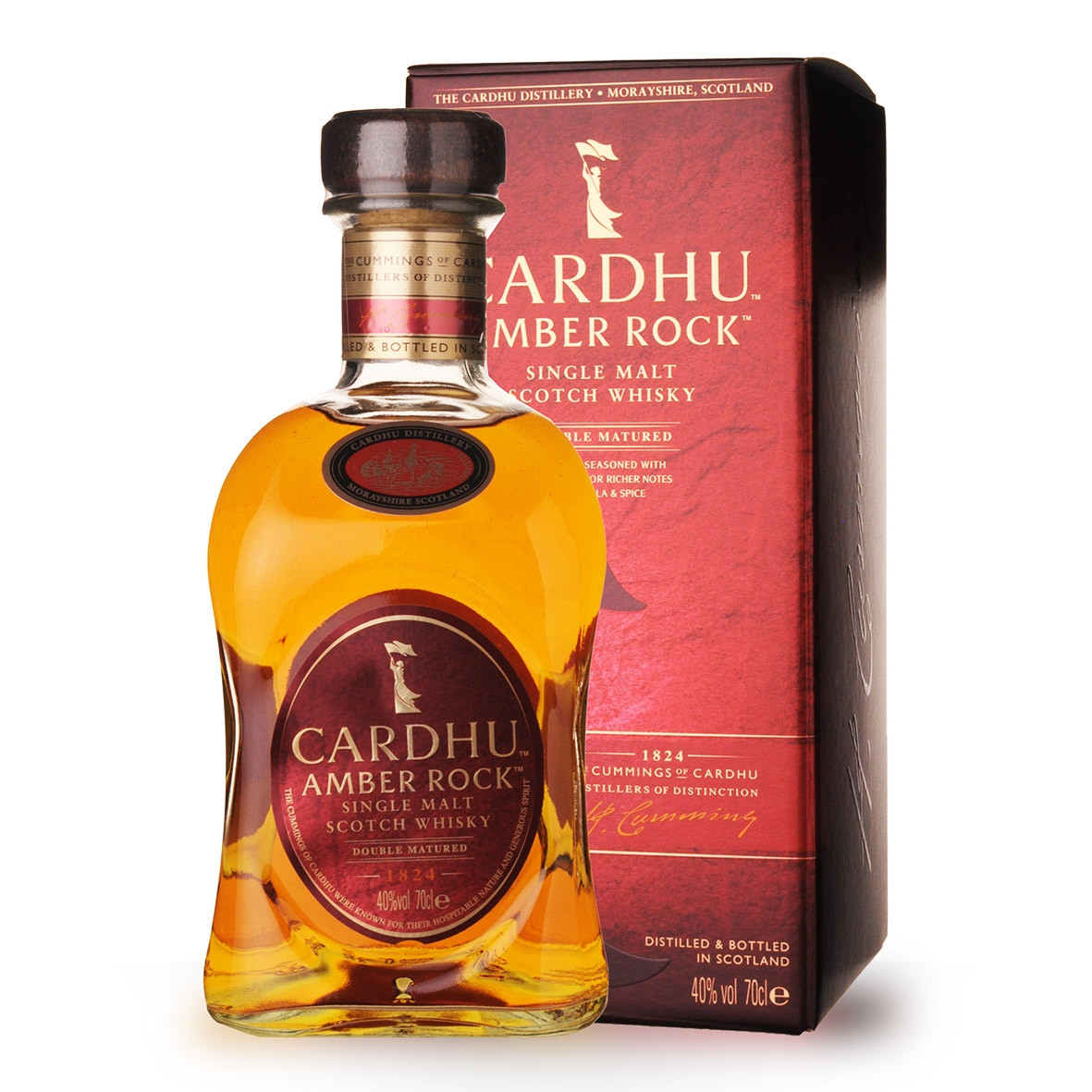 Acheter du Whisky Cardhu Amber Rock 70cl vendu en Etui sur notre