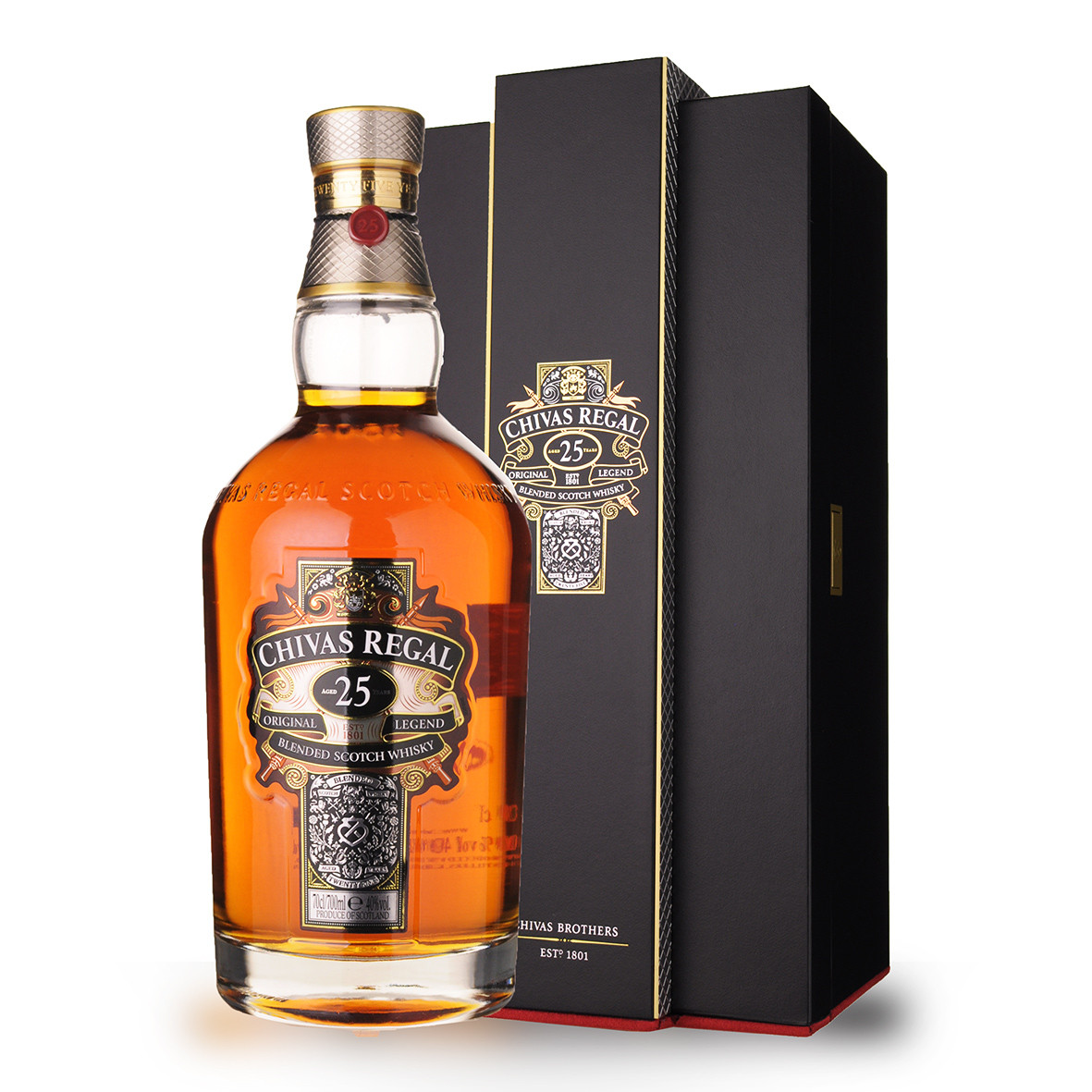 Acheter du Whisky Chivas Regal 25 ans 70cl vendu en Coffret sur