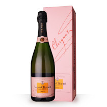Champagne Veuve Clicquot Brut Rosé 75cl Coffret www.odyssee-vins.com