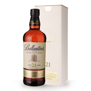 Whisky Ballantines 21 ans 70cl Coffret www.odyssee-vins.com